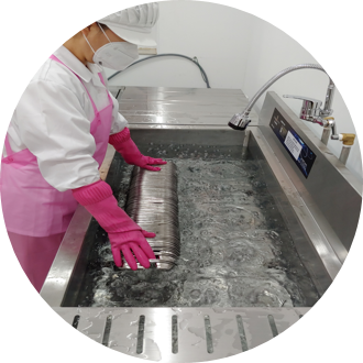 초음파 버블세척 아이콘