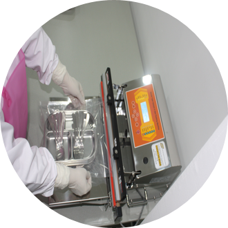 위생 포장 아이콘